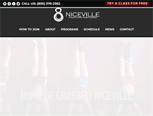 Tablet Screenshot of nicevillestrength.com
